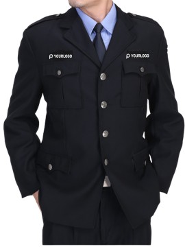 Security Guard Black Uniform Set